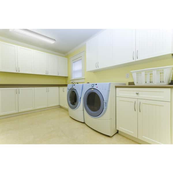 40-Watt 4 ft. White Integrated LED Flush Mount Light