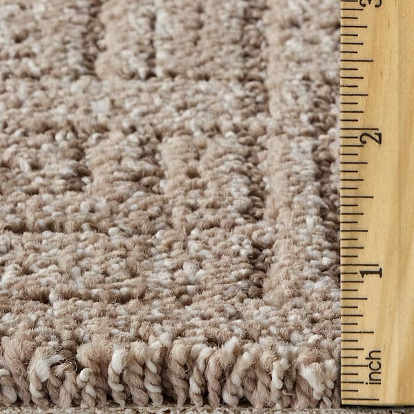 Lake Mohr  - Softened Ash - Beige 45 oz. Triexta Pattern Installed Carpet
