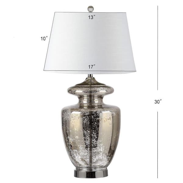 Hughes 31 in. Mercury Glass Table Lamp