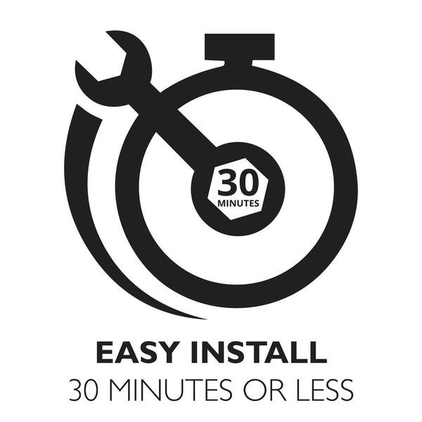 Ripon 14-1/2 in. Satin Nickel Integrated LED Ceiling Flush Mount Light