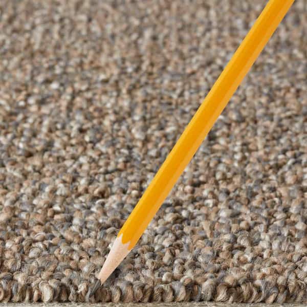 Hanville  - Salutation - Brown 27 oz. SD Polyester Loop Installed Carpet