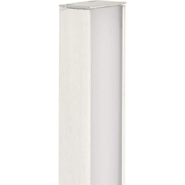 Phase 4 Collection 16 in. 1-Light Brushed Nickel Small Modern Integrated 3CCT Integrated LED Linear Vanity Light