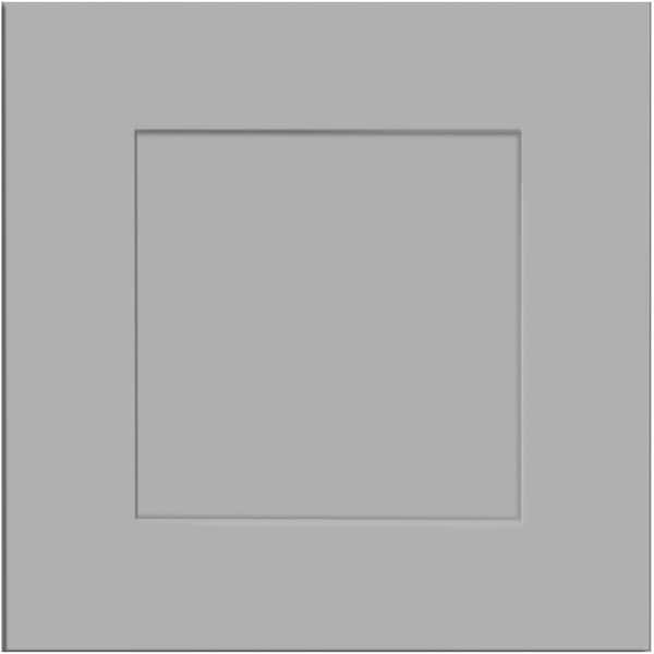 Tremont Pearl Gray Painted Plywood Shaker Assembled Bath Linen Kitchen Cabinet Sf Cl 24 in W x 21 in D x 84 in H