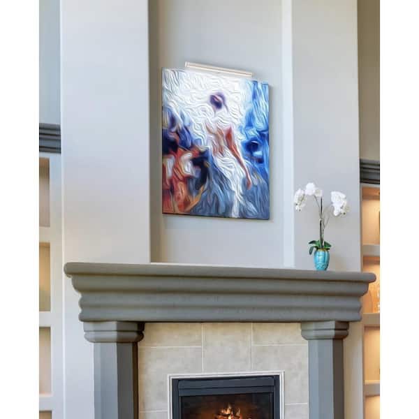 LED Brushed Nickel 14 in. Picture Light