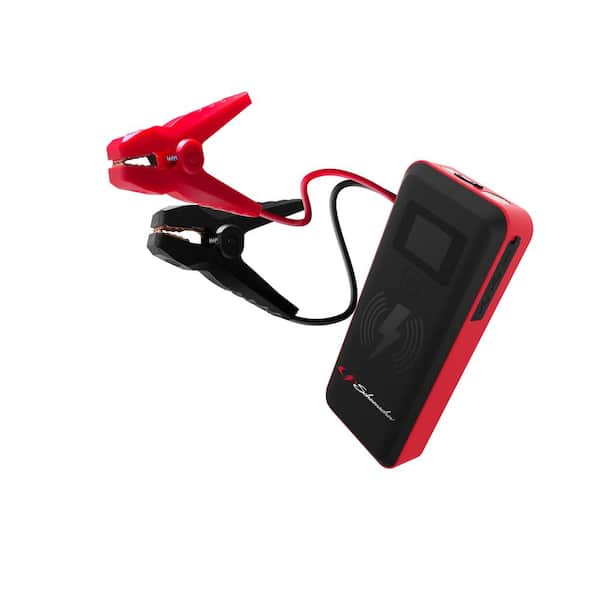 Automotive 12-Volt 2000-Amp Lithium Jump Starter and Portable Power Pack with Wireless Charging