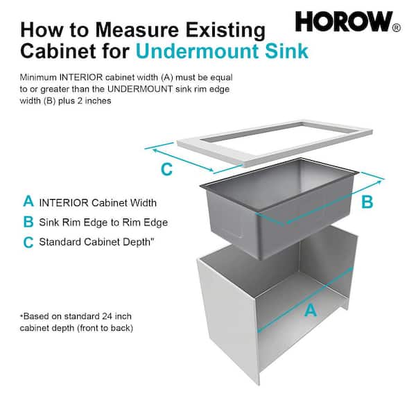 32 in. 16-Gauge Undermount Single Bowl Stainless Steel Kitchen Sink with Bottom Grid, Basket Strainer, Cutout Template