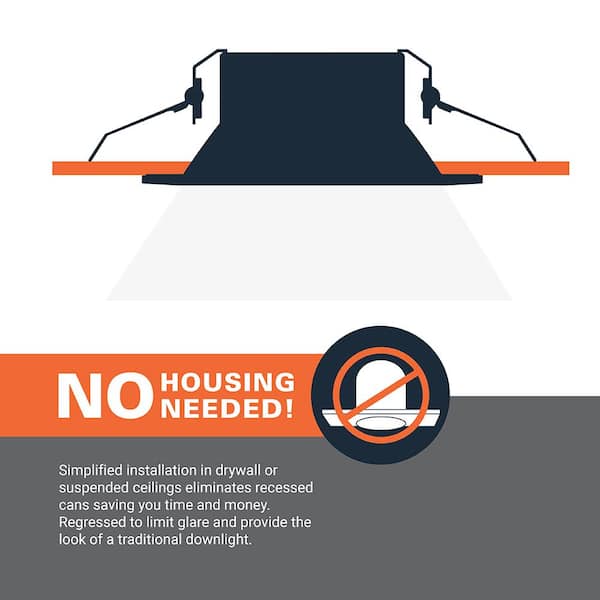 4 in. RL Night Light, 700-Lumens, Selectable CCT, D2W DM