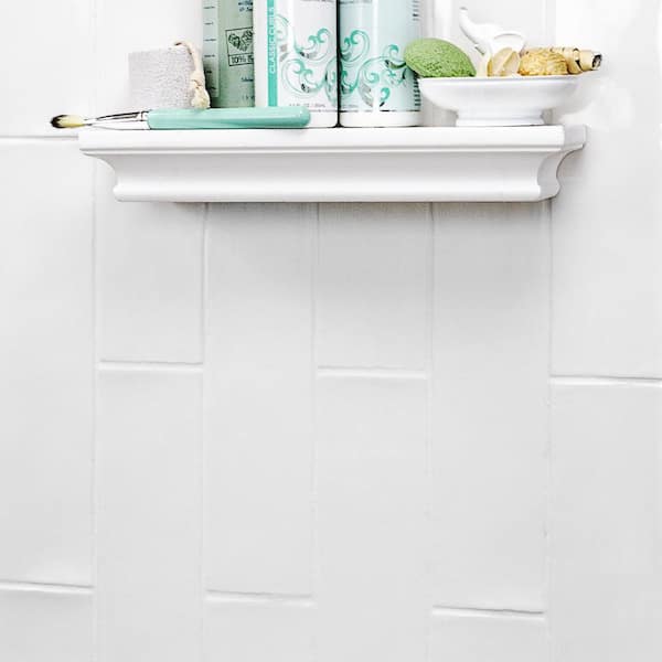 Catalina White 3 in. x 12 in. x 8 mm Ceramic Wall Subway Tile (44-Pieces 10.76 sq.ft./case)