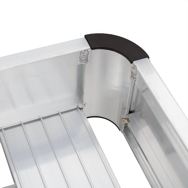 49 in. x 23 in. 550 lbs. Capacity Aluminum Tray Cargo Carrier