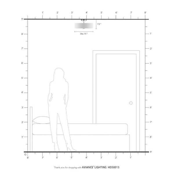 Somerhill 3 Light English Bronze Semi Flush Mount