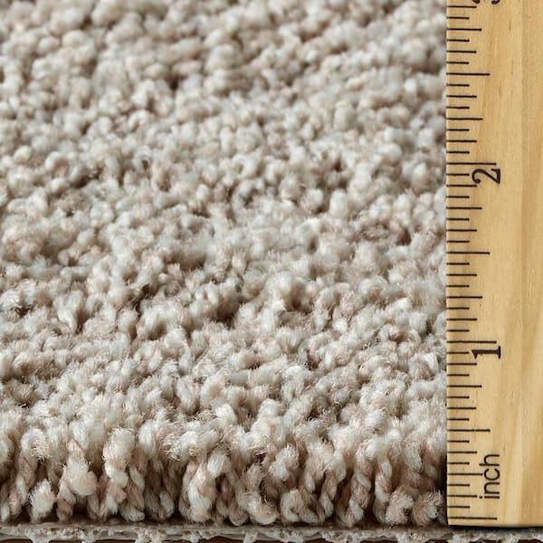 Huntcliff II Tawny Tan Beige 39 oz. Triexta Texture Installed Carpet