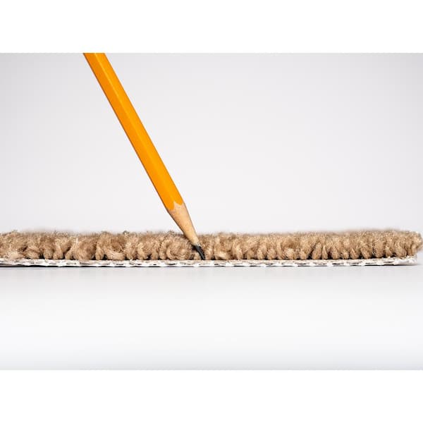 Hot Shot II - Tuscan - Beige 12 ft. Wide x Cut to Length 16 oz. SD Polyester Texture Carpet