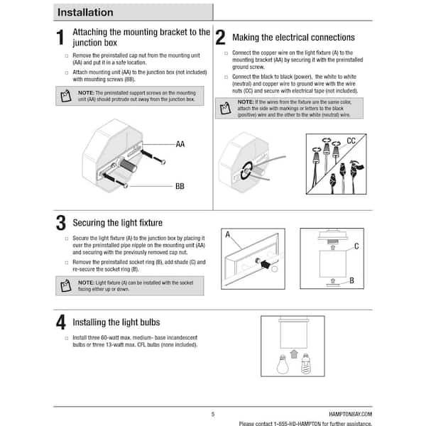 Cade 20.25 in. 3-Light Brushed Nickel Bathroom Vanity Light Fixture with Frosted Glass Shades