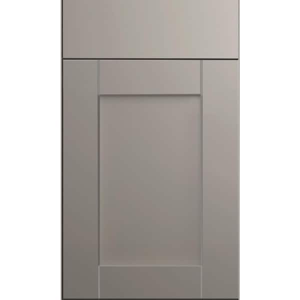Shaker Assembled 12x34.5x21 in. Bathroom Vanity Drawer Base Cabinet with Ball-Bearing Drawer Glides in Dove Gray