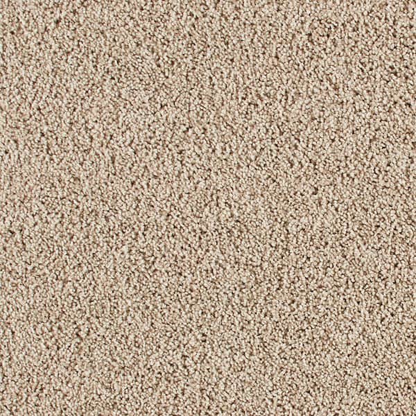 Huntcliff II Tawny Tan Beige 39 oz. Triexta Texture Installed Carpet
