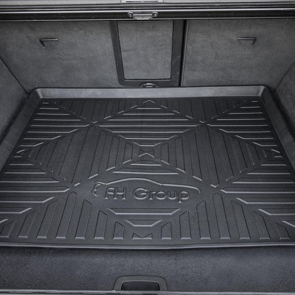 ClimaProof Black Multi Purpose Non Slip 1 Piece 40 in. x 32 in. Rubber Car Cargo Tray
