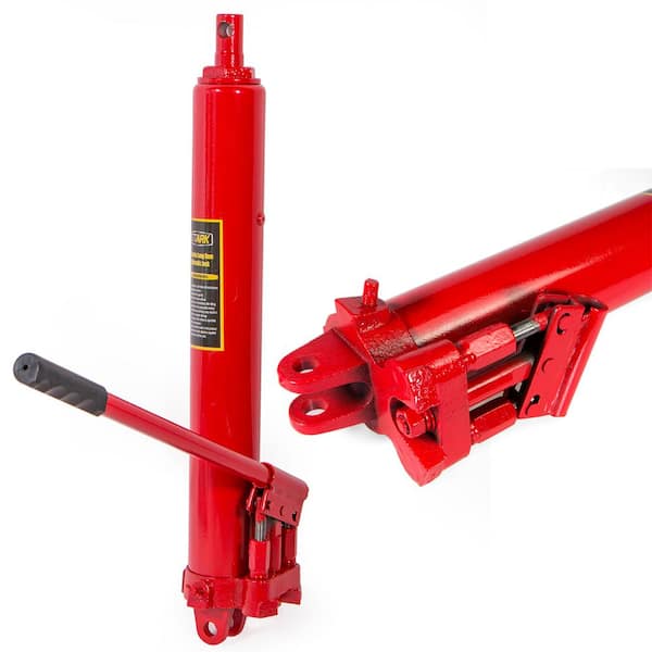 8-Ton Long Hydraulic Ram Jack Double Pump Engine Hoist Lifter