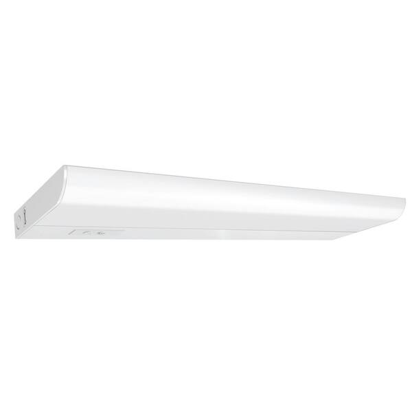 20.4 in. Smart Wi-Fi Connected Wireless Linkable Integrated LED Plug-In LED Under Cabinet Light, Tunable White (4-Pack)