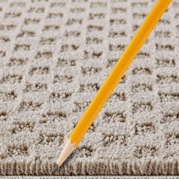 Shiloh Point  - Legend - Gray 40 oz. Triexta Pattern Installed Carpet