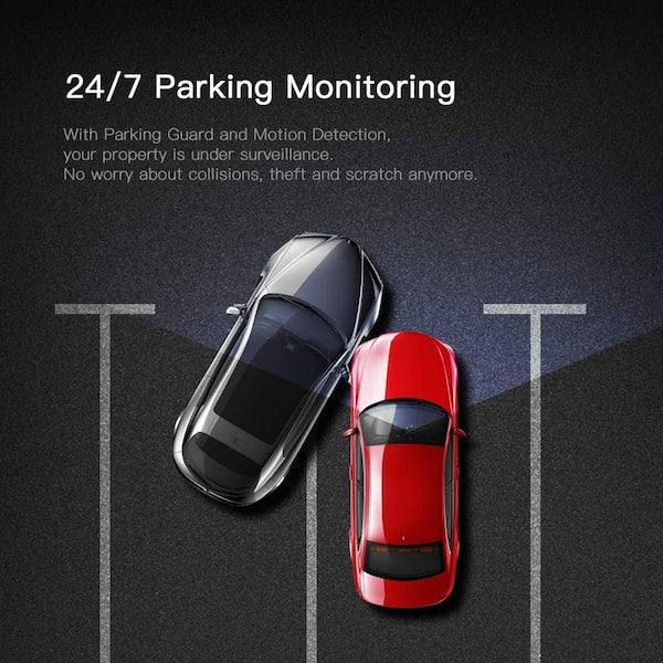 1080P FHD 3 Inch Car Camera 170° Wide Angle Screen Dash Cam