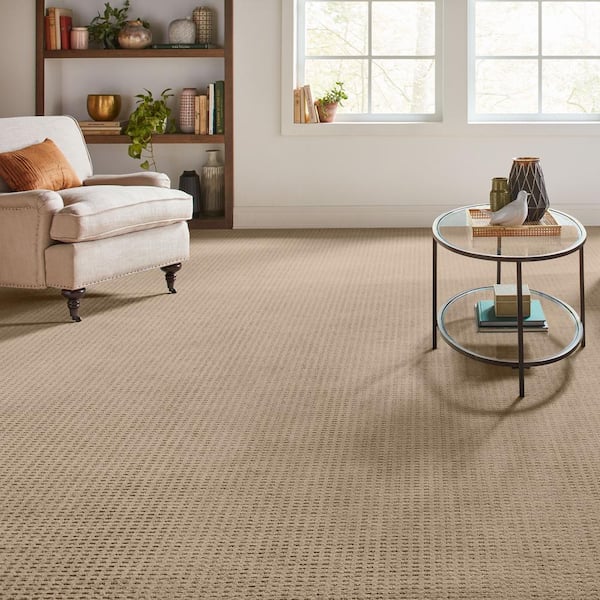Canter  - Twig - Beige 38 oz. Triexta Pattern Installed Carpet