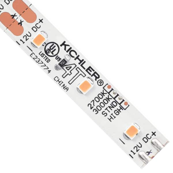 4T 100 ft. LED White Under Cabinet Strip Light