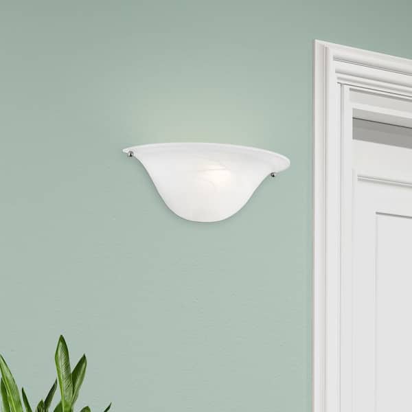 Lawson 1 Light Painted Satin Nickel Wall Sconce