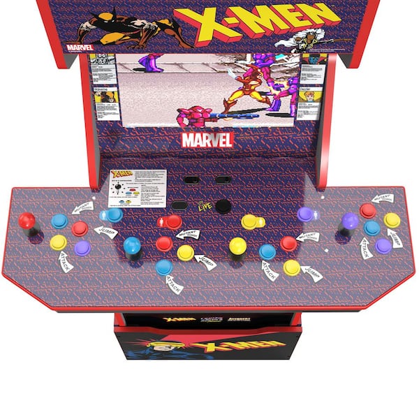 Xmen 4 Player with Riser/Stool