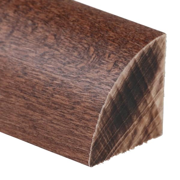 91.5 in. W x 0.75 in. H Shoe Molding in Cognac