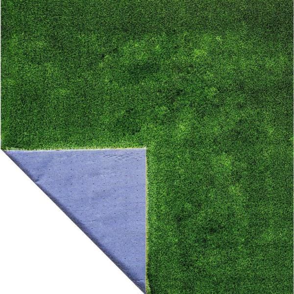 3D-W Premium 65 Fescue 15 ft. Wide x Cut to Length Green Artificial Grass Carpet
