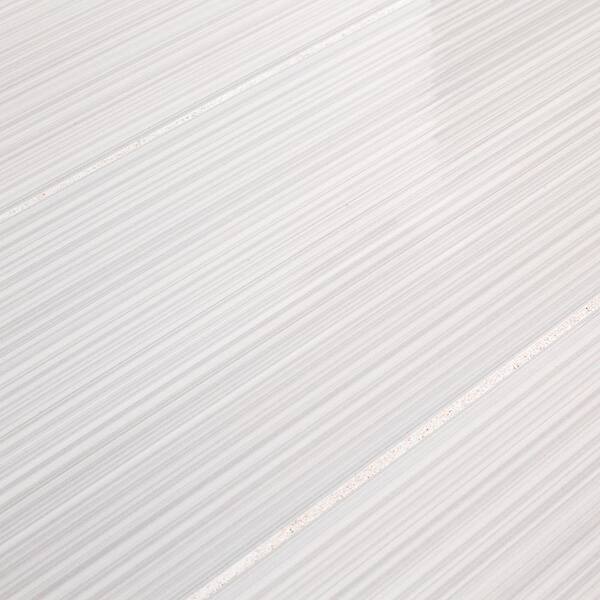 Moonlight Gray 6 in. x 20 in. Glossy Ceramic Wall Tile (10.76 sq. ft./Case)