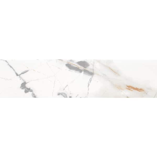 Lockson Mix 4 in. x 16 in. Glossy White Ceramic Wall Tile (17.22 sq. ft./Case)
