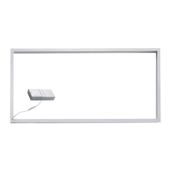 Gemoetric 23.74 in. x 0.59 in. 7500 Lumens Integrated LED Panel Light 6500 K