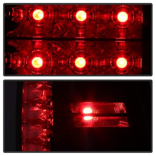 Dodge Ram 1500 09-18 / Ram 2500/3500 10-18 LED Tail Lights -( Not Compatible With LED Model ) - Black Smoke