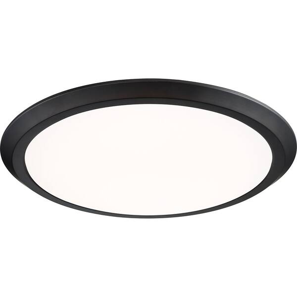 Verge 20 in. Oil Rubbed Bronze LED Flush Mount