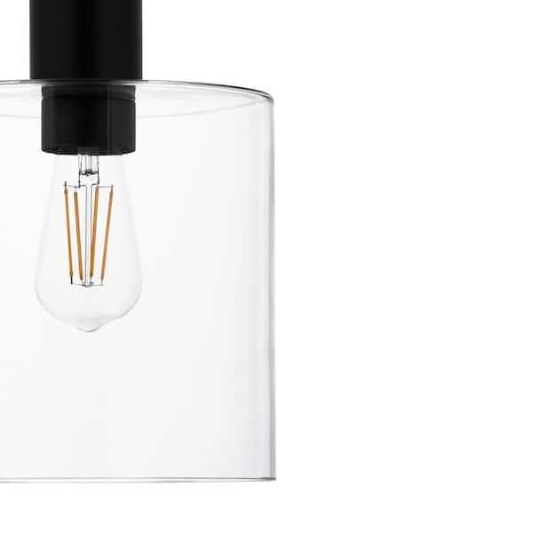 Sutton Place 1-Light Matte Black Pendant