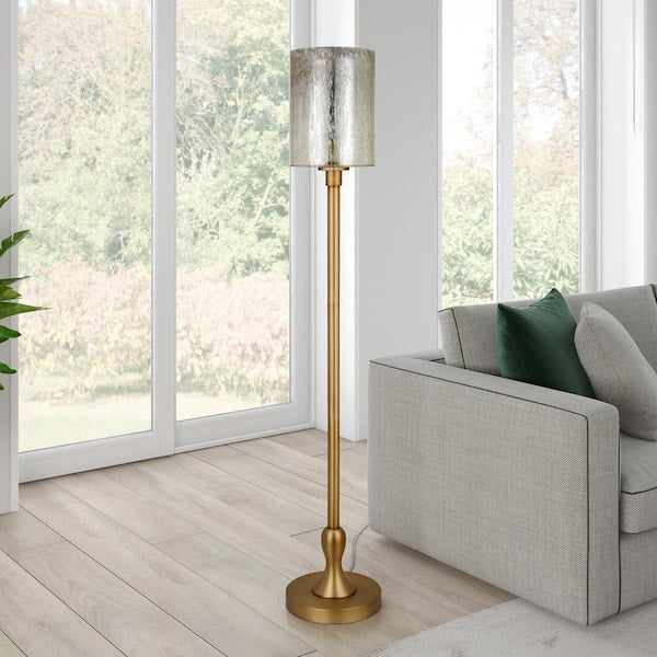 Numit 68.75 in. Brass Finish Floor Lamp