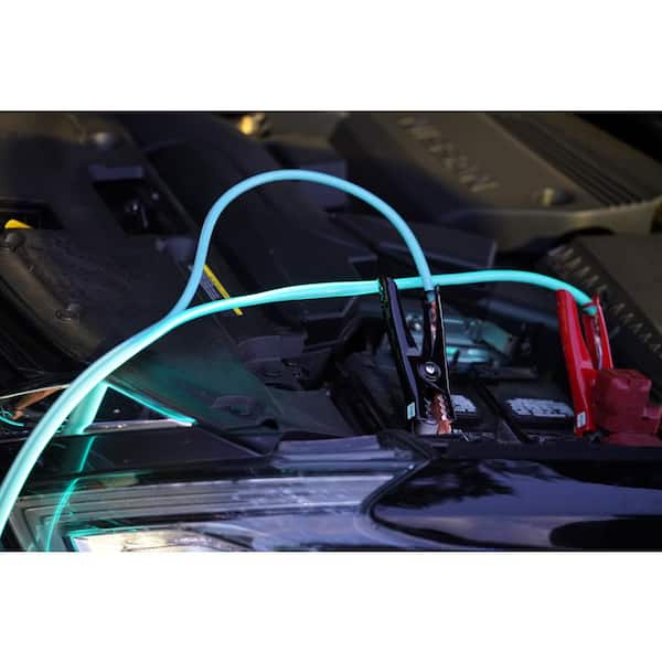 12 ft. 8-Gauge 145 Amp Blue Cables