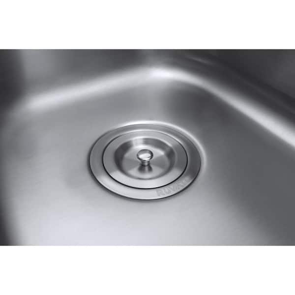Undermount Stainless Steel 32 in. 16-Gauge Single Bowl Kitchen Sink