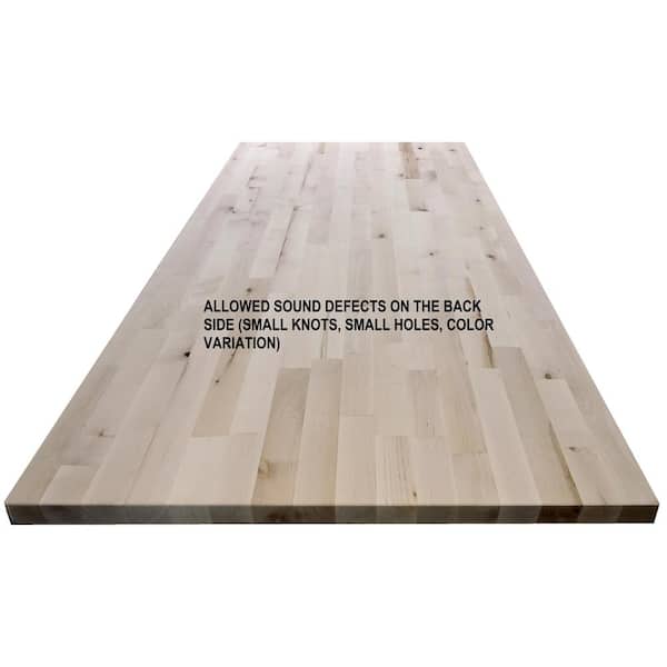 Allwood 5/4 in. x 2-1/2 ft. x 5 ft. Beech Butcher Block Project Panel Table/Counter/Island Top
