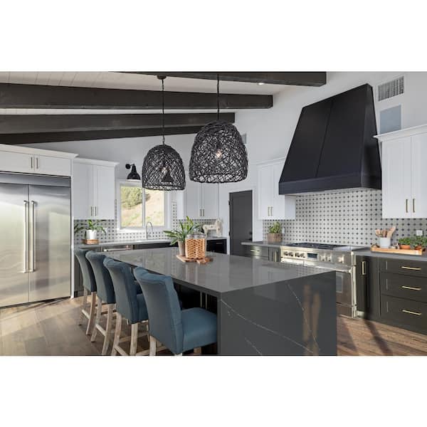 Azula Floret 12 in. x 12 in. x 10 mm Polished Marble Mosaic Tile (10 sq. ft. / case)