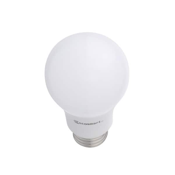 60-Watt Equivalent A19 Non-Dimmable CEC Rated LED Light Bulb Daylight (16-Pack)