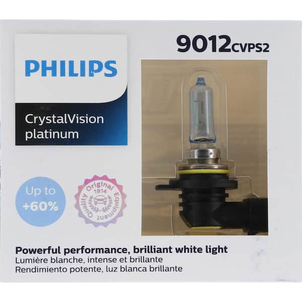 CrystalVision Platinum 9012 White Headlight/Fog Light (2-Pack)