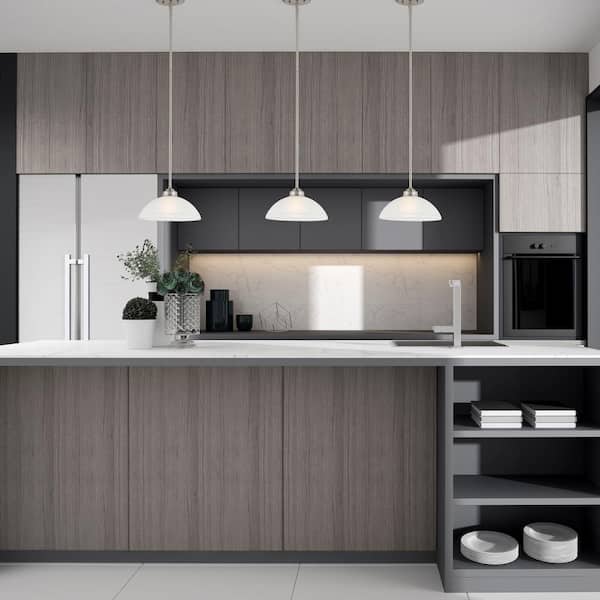 Somerset 1 Light Brushed Nickel Pendant