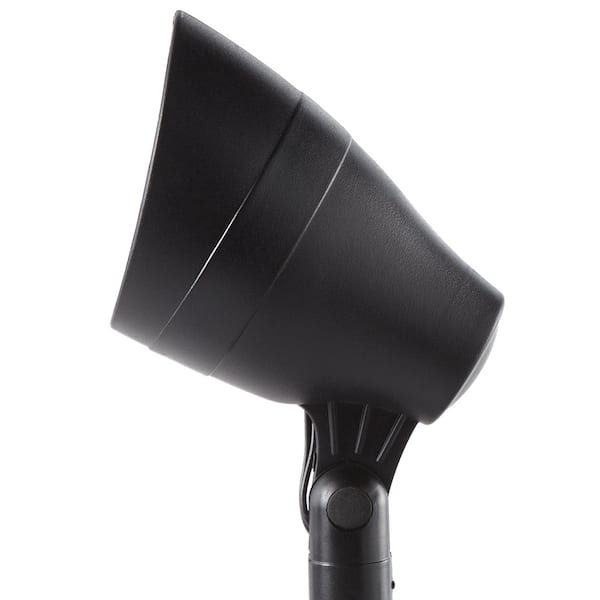 Solar 50 Lumens Black Integrated LED Spotlight with Remote Panel (3-Pack); Weather/Water/Rust Resistant