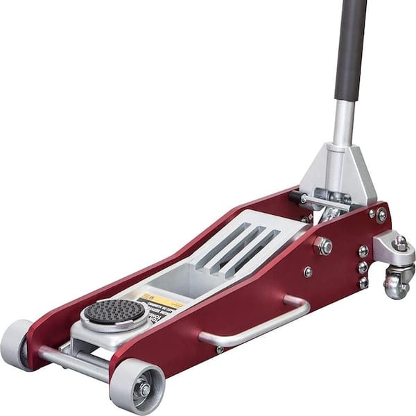 3-Ton Low-Profile Aluminum Floor Jack with Dual Piston Speedy Lift