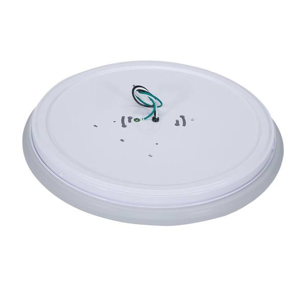 16 in. Low Profile LED Flush Mount Round Closet Light Fixture 1700 Lumens 3000K 4000K 5000K Dimmable Hallway Stairwell