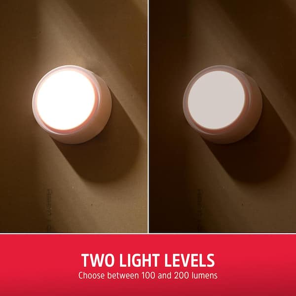 Battery Operated LED Ceiling Night Light Fixture with Remote