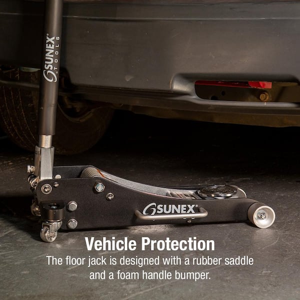 2-Ton Aluminum Service Jack with Quick Lifting System