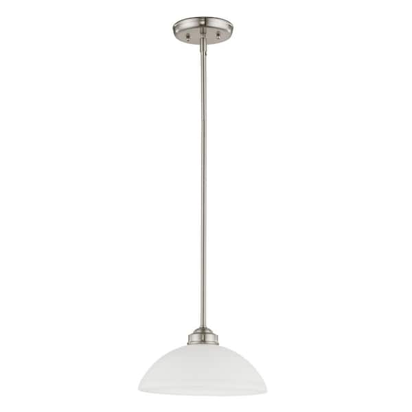 Somerset 1 Light Brushed Nickel Pendant
